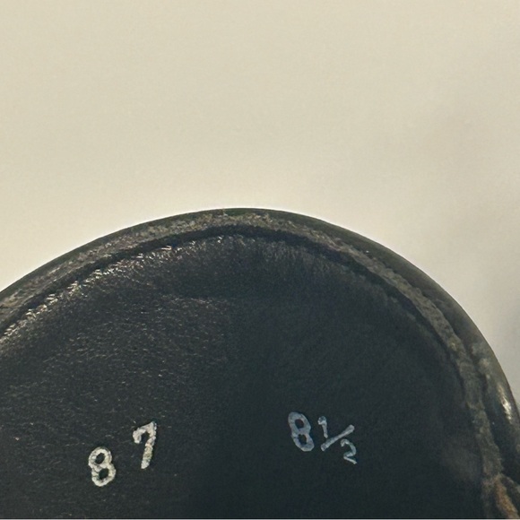 Adam Derrick To Boot New York Men’s Black Leather Chelsea  Boots Size 8.5 Italy - Picture 7 of 14